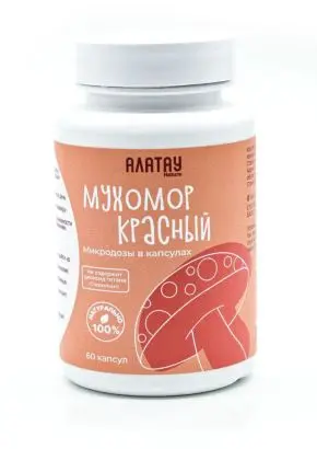 КОМБО «Мухомор и Ежовик»: микродозинг из мухомора красного и экстракт ежовика
