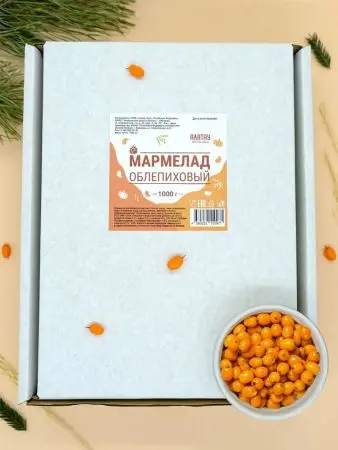 Мармелад ягодный Облепиховый, 1кг