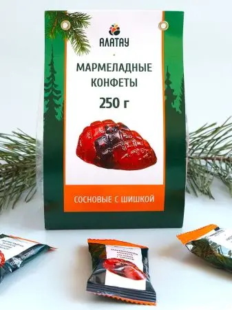 Мармелад с сосновой шишкой, 250 гр